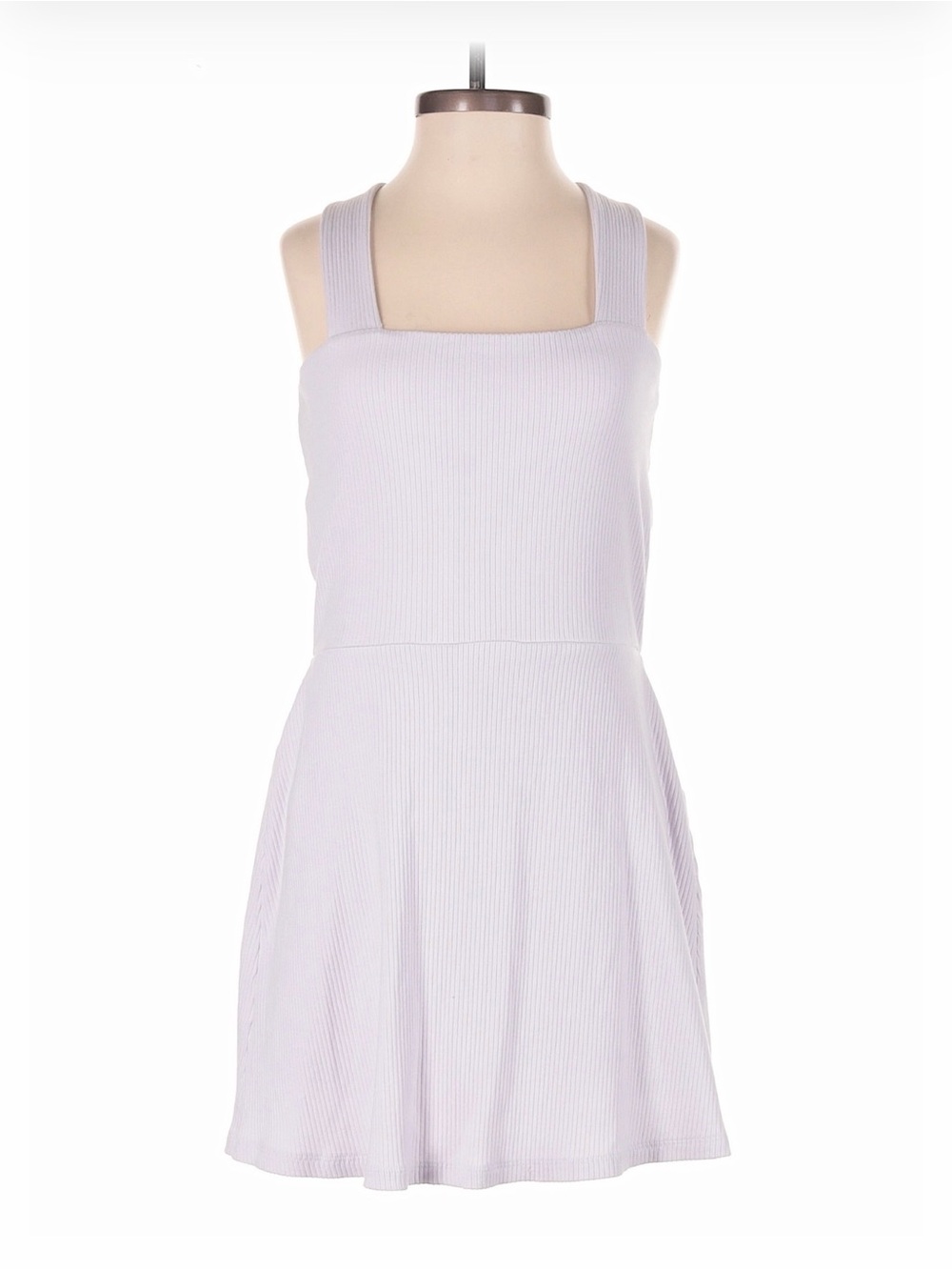 PINK Victoria's Secret Lavender Ribbed Mini Dress